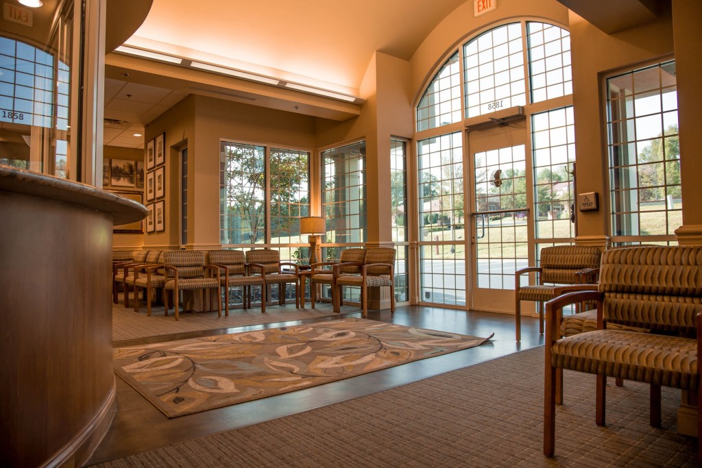 Maryville office waiting room