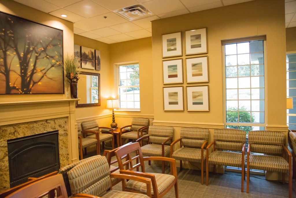 Maryville office waiting room closeup