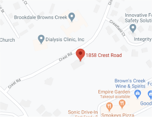 Map to Maryville office